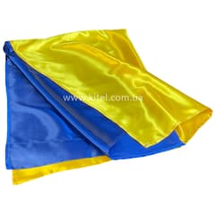 Прапор України 140х90, 90х60 та 240х160 (атлас)