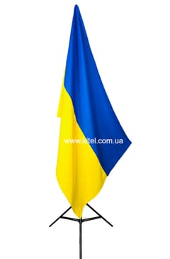 Прапор України 140х90 або 90х60 (габардин)