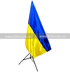 Прапор України 140х90, 90х60 та 240х160 (атлас)